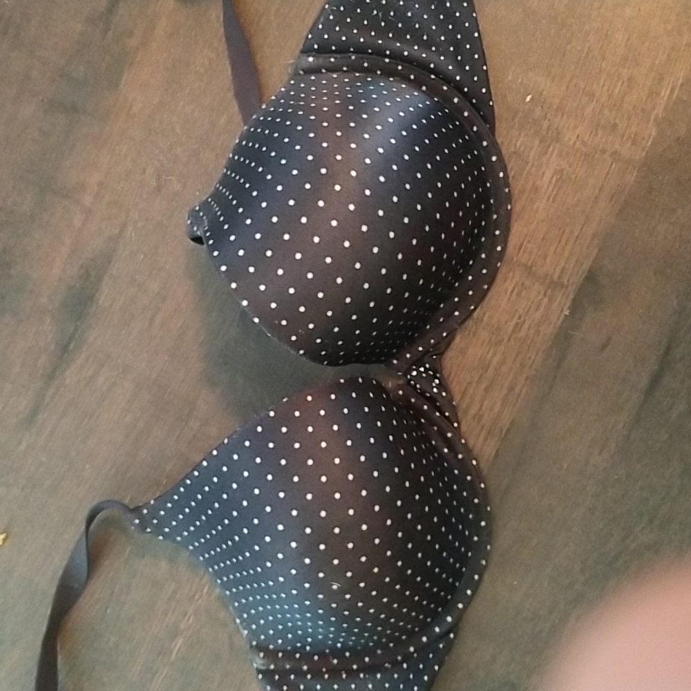 Maiden Form Black and white Spotted Bra